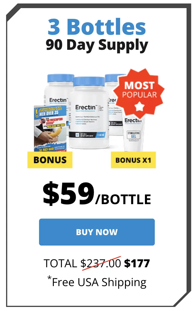 Erectin 3 Bottle Price
